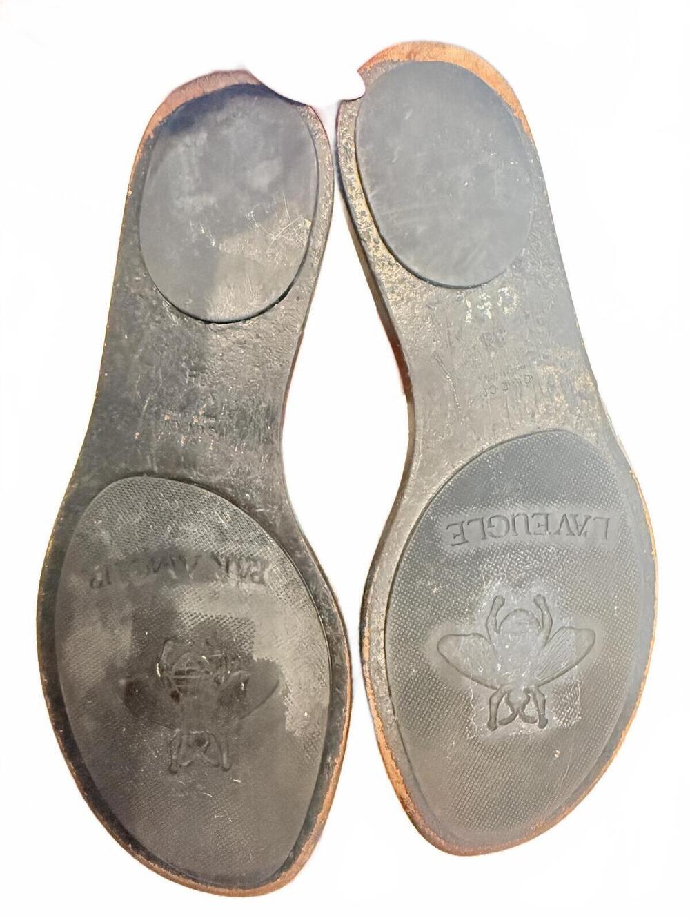 Gucci Marmont Double G Brown Leather Sandals [COPY] - Picture 8 of 10